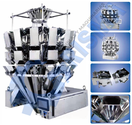 Báscula Multicabezal Antiderrapante de 10 Cabezales (2.5L)